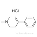 Hidrocloruro de 1-metil-4-fenil-1,2,3,6-tetrahidropiridina CAS 23007-85-4